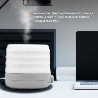 Увлажнитель воздуха SunWind SUH8410W 30Вт (ультразвуковой) белый от магазина РЭССИ
