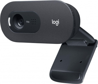 Камера Web Logitech C505 черный 1.2Mpix (1280x720) USB2.0 с микрофоном для ноутбука (960-001364) от магазина РЭССИ