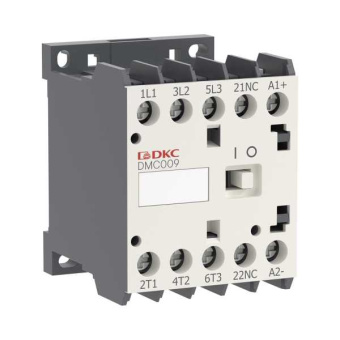 Миниконтактор YON DMC009 9A 4кВт AC3 3P кат. 220В AC 1НО от магазина РЭССИ