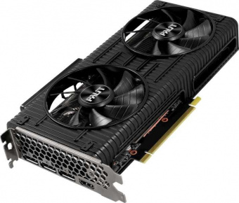 Видеокарта Palit PCI-E 4.0 PA-RTX3060Ti DUAL OC 8G V1 LHR NVIDIA GeForce RTX 3060Ti 8192Mb 256 GDDR6 1410/14000 HDMIx1 DPx3 HDCP Ret от магазина РЭССИ