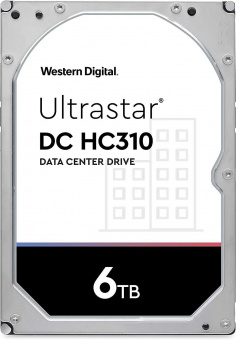Жесткий диск WD SATA-III 6TB 0B36039\0B36535 HUS726T6TALE6L4 Server Ultrastar DC HC310 (7200rpm) 256Mb 3.5" от магазина РЭССИ