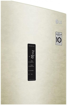 Холодильник LG GA-B459CESL 2-хкамерн. бежевый глянц. инвертер от магазина РЭССИ
