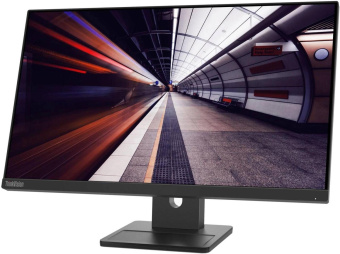 Монитор Lenovo 23.8" ThinkVision E24-30 черный IPS LED 4ms 16:9 HDMI M/M матовая HAS Piv 1300:1 250cd 178гр/178гр 1920x1080 100Hz VGA DP FHD 4.5кг от магазина РЭССИ