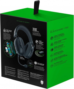 Наушники с микрофоном Razer Blackshark V2 Pro черный 1.3м мониторные Radio оголовье (RZ04-03220100-R3M1) от магазина РЭССИ