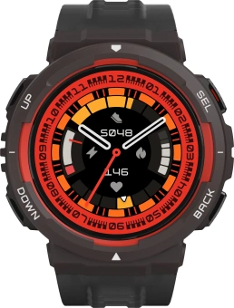 Смарт-часы Amazfit Active Edge A2212 1.32" TFT корп.черный рем.черный разм.брасл.:140-205мм (1746470) от магазина РЭССИ