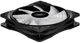 Вентилятор Deepcool RF 120 120x120mm 4-pin 18-27dB 164gr LED Ret от магазина РЭССИ