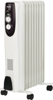 Радиатор масляный Ballu Classic BOH/CL-09WRN 2000Вт белый/черный от магазина РЭССИ
