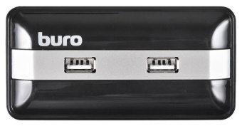 Разветвитель USB 2.0 Buro BU-HUB7-U2.0 7порт. черный от магазина РЭССИ
