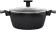 Кастрюля Polaris Monolit 24C 4л. d=24см (с крышкой) черный (015249) от магазина РЭССИ