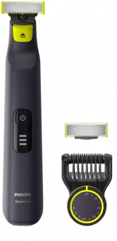 Триммер Philips OneBlade QP6530/31 черный/салатовый 5.4Вт (насадок в компл:2шт) от магазина РЭССИ