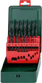 Набор сверл Metabo 627151000 по металлу (19пред.) для дрелей от магазина РЭССИ