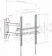 Картинка Кронштейн для телевизора Arm Media LCD-414 черный 26"-55" макс.35кг настенный поворот и наклон от магазина РЭССИ Кронштейн для телевизора Arm Media LCD-414 черный 26"-55" макс.35кг настенный поворот и наклон от магазина РЭССИ