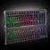Картинка Клавиатура Оклик 710G BLACK DEATH черный/серый USB Multimedia for gamer LED от магазина РЭССИ Клавиатура Оклик 710G BLACK DEATH черный/серый USB Multimedia for gamer LED от магазина РЭССИ