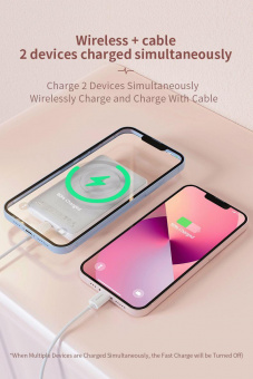 Мобильный аккумулятор Romoss WSS05 5000mAh 3A PD беспров.зар. белый от магазина РЭССИ