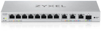 Коммутатор Zyxel XGS1250-12-ZZ0102F (L2) 8x1Гбит/с 3x10Гбит/с 1SFP+ управляемый от магазина РЭССИ