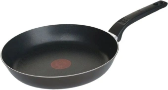 Сковорода Tefal Easy Plus 04237926 круглая 26см ручка несъемная (с крышкой) черный (9100054101) от магазина РЭССИ