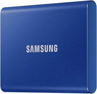 Накопитель SSD Samsung USB-C 500Gb MU-PC500H/WW T7 1.8" синий от магазина РЭССИ