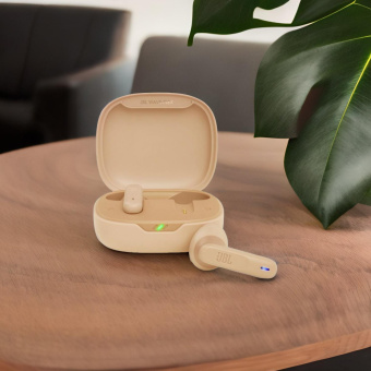 Наушники вкладыши JBL Wave Flex TWS бежевый беспроводные bluetooth в ушной раковине (JBLWFLEXBEG) от магазина РЭССИ