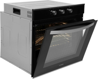 Духовой шкаф Электрический Hyundai HEO 6634 IX серебристый от магазина РЭССИ