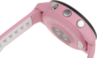 Смарт-часы Garmin Forerunner 265S 27.5мм 1.1" AMOLED корп.черный/розовый силикон рем.розовый (010-02810-15) от магазина РЭССИ