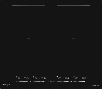 Индукционная варочная поверхность Weissgauff HI 644 Flex черный от магазина РЭССИ