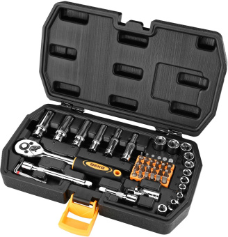 Набор инструментов Deko DKMT49 49 предметов (жесткий кейс) от магазина РЭССИ