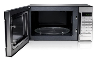 Микроволновая Печь Samsung ME87M/BAL пан.англ. 23л. 800Вт серебристый от магазина РЭССИ