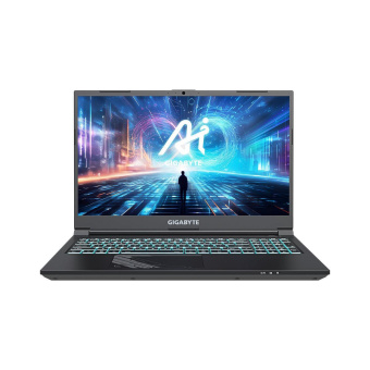 Ноутбук Gigabyte G5 Core i7 13620H 16Gb SSD1Tb NVIDIA GeForce RTX4060 8Gb 15.6" IPS FHD (1920x1080) Free DOS black WiFi BT Cam (KF5-H3KZ354KD) от магазина РЭССИ