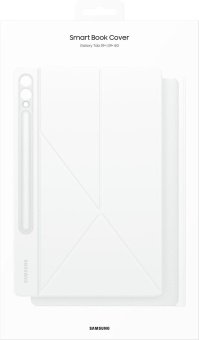 Чехол Samsung для Samsung Galaxy Tab S9+ Smart Book Cover поликарбонат/полиуретан белый (EF-BX810PWEGRU) от магазина РЭССИ