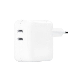 Сетевое зар./устр. Apple MNWP3ZM/A 2A (PD) 2xUSB type-C для Apple белый от магазина РЭССИ