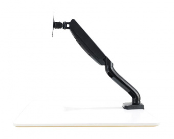 Кронштейн для мониторов ЖК Buro M1 черный 17"-27" макс.9кг крепление к столешнице поворот и наклон от магазина РЭССИ