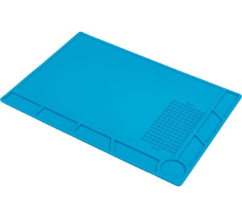 Коврик силиконовый синий S-130 250х350мм от магазина РЭССИ