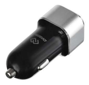Автомобильное зар./устр. Digma DGCC-2U-3A-BS 15W 2.1A+1A 2xUSB универсальное черный от магазина РЭССИ