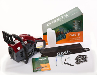 Бензопила Oasis GS-4516 (R) 2000Вт 2.7л.с. дл.шины:16" (40cm) от магазина РЭССИ