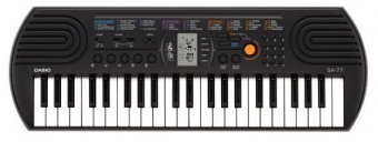Синтезатор Casio SA-77 44клав. серый от магазина РЭССИ