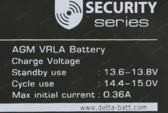 Батарея для ИБП Delta DT 12012 12В 1.2Ач от магазина РЭССИ