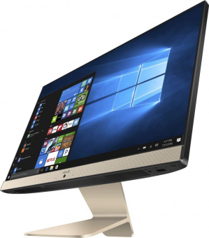 Моноблок Asus V222FAK-BA016X 21.5" Full HD PG 6405U (2.4) 4Gb SSD128Gb UHDG Windows 11 Professional GbitEth WiFi BT 90W Cam черный 1920x1080 от магазина РЭССИ