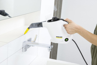 Пароочиститель ручной Karcher EasyFix SC 1 1200Вт белый от магазина РЭССИ