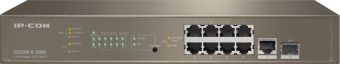 Коммутатор IP-Com G5310P-8-150W (L3) 8x1Гбит/с 1xКомбо(1000BASE-T/SFP) 1SFP 8PoE 130W управляемый от магазина РЭССИ
