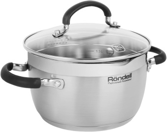 Набор посуды 8 предм. (кастрюли с/кр 18/20/24 см, ковш с/кр 16 см) Prime Rondell RDS-1291 от магазина РЭССИ