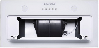 Вытяжка встраиваемая Maunfeld TRAPEZE 601GG белый управление: кнопочное (1 мотор) от магазина РЭССИ