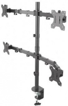 Кронштейн для мониторов Onkron D421E черный 13"-32" макс.32кг настольный поворот и наклон от магазина РЭССИ