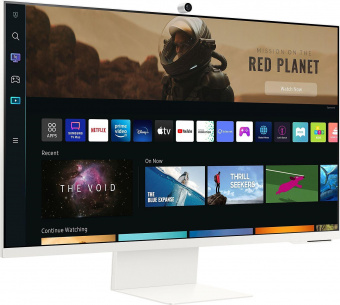 Монитор Samsung 32" M8 LS32BM801UIXCI белый VA LED 16:9 HDMI M/M TV матовая HAS 400cd 178гр/178гр 3840x2160 4K USB 6.7кг от магазина РЭССИ