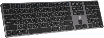 Клавиатура Оклик K867W серый/черный USB беспроводная BT/Radio slim Multimedia (2002130) от магазина РЭССИ