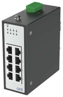 Коммутатор промышленный неуправляемый ISU-430 Ethernet 8 портов 10/100BaseT разъем RJ45 24В AC/12/24/48В DC с резервированием от магазина РЭССИ
