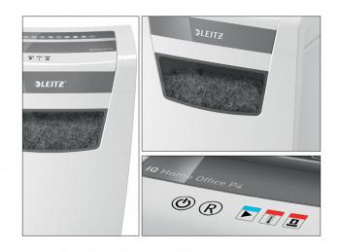 Шредер Leitz IQ Home Office (секр.P-4) фрагменты 10лист. 23лтр. скрепки скобы от магазина РЭССИ