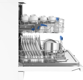 Посудомоечная машина Weissgauff DW 6039 Touch Dual Wash белый/черный (полноразмерная) от магазина РЭССИ