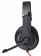Наушники с микрофоном Оклик HS-L330G NIGHTMARE черный/красный 1.9м мониторные оголовье (359481) от магазина РЭССИ