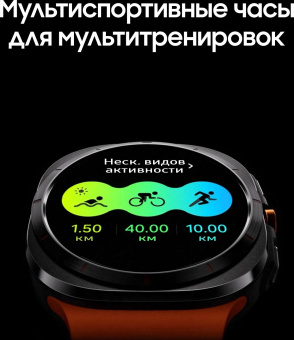 Смарт-часы Samsung Galaxy Watch Ultra LTE 47мм 1.5" AMOLED корп.белый рем.белый (SM-L705FZWACAU) от магазина РЭССИ