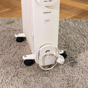 Радиатор масляный Timberk Home Intellect T-OR1507-F10E-WF 1500Вт белый от магазина РЭССИ